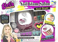 Nail Polish Set for Kids, Nail Glam Salon, Emoji Pedicure and Manicure Kit, Nail Kit for Girls