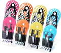 Manicure Sets Polka Dot Flip Flop Nail Clippers Nail Kits for Girls Birthday Party Supplies Pack of 8