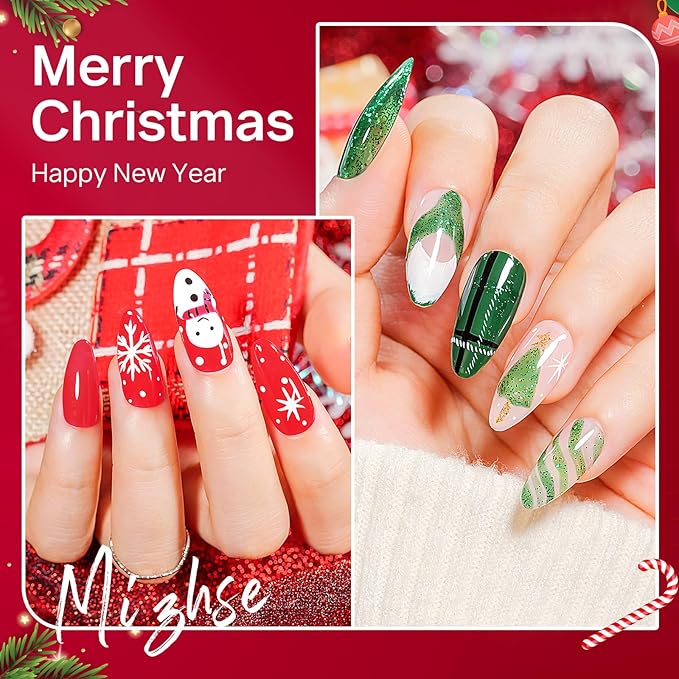 MIZHSE Quick Dry Nail Polish Set, 24 Colors Regular Nail Polish Non Gel, Air Dry Fast Neon Trendy Glitter Bulk Nail Lacquer Oil-based Long Lasting Fingernail Toe Home DIY Gift for Women