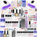 Major Dijit Acrylic Nail Kit with Drill Clear White Pink Acrylic Powder Acrylic Liquid Top Coat Base Coat Nail Primer Set for Beginners with Everything DIY Nail Art Tool Gift Home Salon
