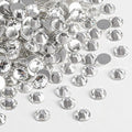 Beadsland 2880pcs Flat Back Crystal Rhinestones Round Gems for Nail Art and Craft Glue Fix, Crystal,SS8,2.3-2.5mm