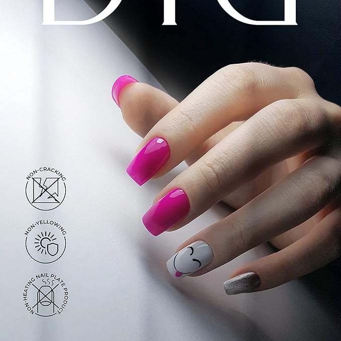 Didier Lab Premium Nail Builder Rosa - LED UV Builder Gel for Nail Repair & Extensions 1.76 fl oz