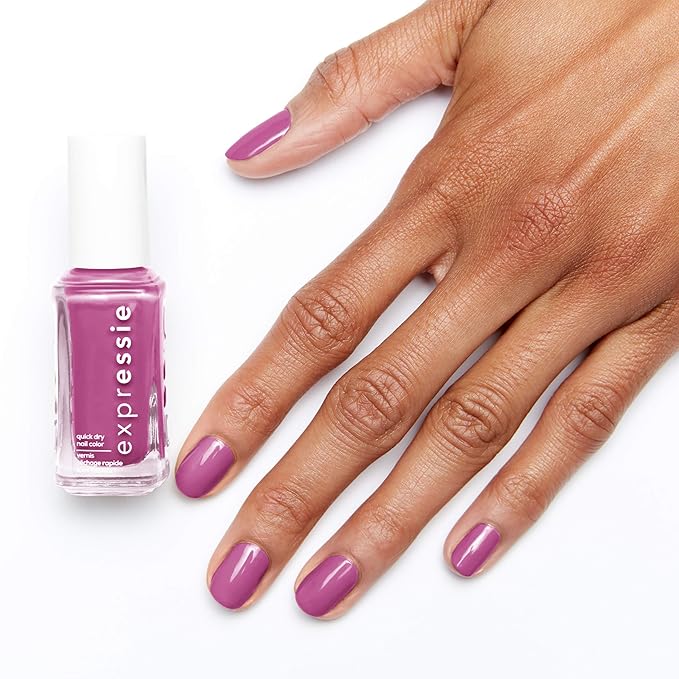 essie expressie Quick Dry Vegan Nail Polish, Pink, Thumb-Surfing, 0.33 Ounce