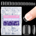 Press On Nails Extra Short Square - 312pcs Gel Tips Full Cover Extension Pre-Shape Fake Acrylic DIY 12 Sizes