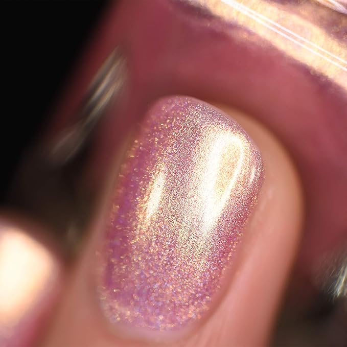 ILNP Yes Please - Soft Pink Holographic Shimmer Nail Polish