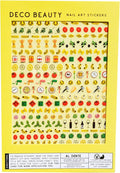 Deco Beauty Al Dente -Super Thin & Easy-to-Apply Nail Art with The Cutest Designs-Durable & Long-Lasting Nail Art Stickers and Decals for Women, for DIY at-Home Manicures & Salon-Quality Nails