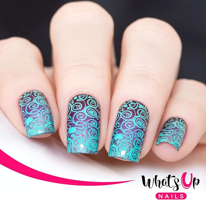 Whats Up Nails - B041 Season of Love Stamping Plate for Nail Art Design