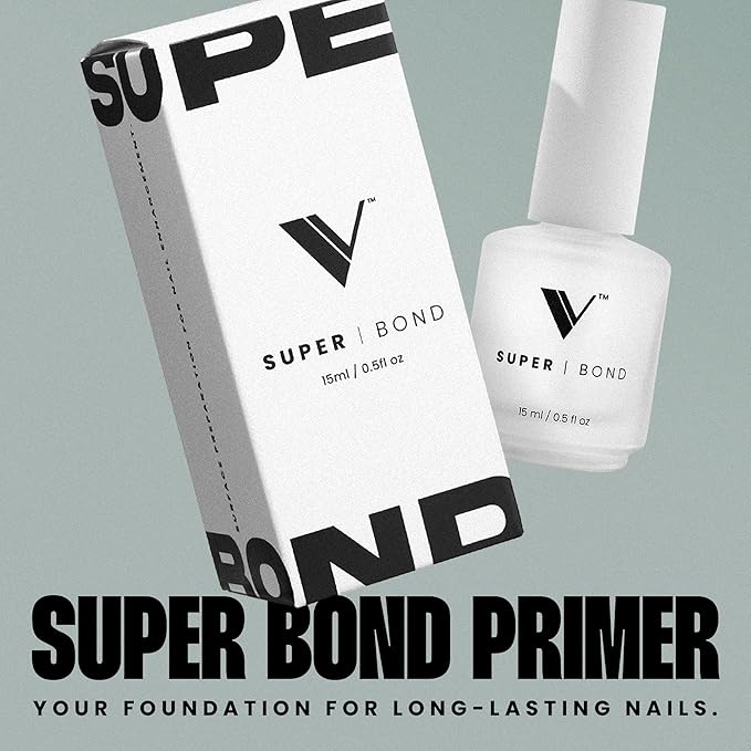 V Beauty Pure Nail Dehydrator & Super Bond Nail Primer Bundle – 15 ml Each