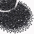 2500PCS SS10/2.8mm Crystal Rhinestones (Jet Black), Bedazzling Flatback Glass Rhinestones for Crafting, Gems Diomand Charms for Tumbler Shoes Clothing Mugs Nail Art