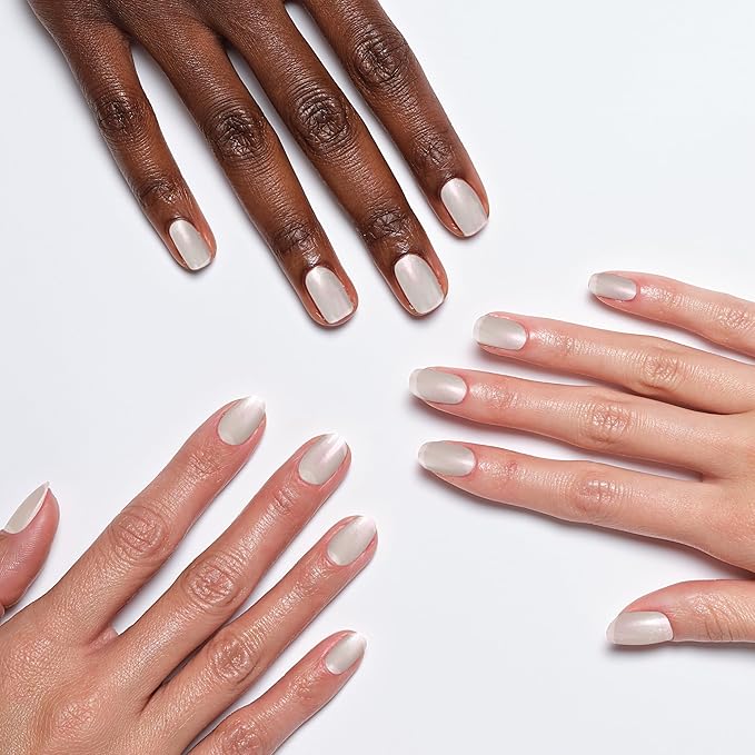 Sally Hansen Miracle Gel Supercharged Pinks Nail Polish | Salon Quality Gel-Like Formula, Two-Step System, No UV Light Needed, Long Lasting | 795 Boss Babe | Gray-Pearl Nail Color