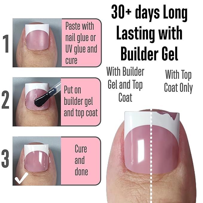 NOVO OVO Halloween Black French Tip Toe Nail Tips Press on, BERRY PINK Sharp Square Pre-Designed Soft Gel False Toenail Extension, Medium Fake Toenails, Full Cover Acrylic for DIY 15 Sizes 240 pcs