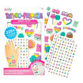 Ooly Set of 35 Sweet Shop Temporary Tattoos and 192 Nail Stickers for Kids, Non-Toxic, Safe Child Tattoos, Party Favors, Goodie Bag Stuffers Gifts for Kids, Birthday Decorations for Girls Ages +3