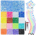 2mm-6mm Light Blue AB Resin Rhinestones w B7000 Glue for Crafting Bedazzling Flatback Colorful Jelly Stones Diamonds Gems Bedazzler Kit for Nails Face Eyes Makeup Tumblers Bottles Crafts Shoes