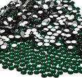 NCB Non Hotfix Flatback Crystals Rhinestones Round Glass Diamonds Charms Gems Stones Beads 3D for Nails Art Craft Jewels Accessories Phone Shoes