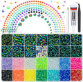 Peacock Green AB Resin Rhinestones w B7000 Glue for Crafting Bedazzling 2-6mm Flatback Colorful Jelly Stones Diamonds Gems Bedazzler Kit for Nails Face Eyes Makeup Tumblers Bottles Crafts Shoes