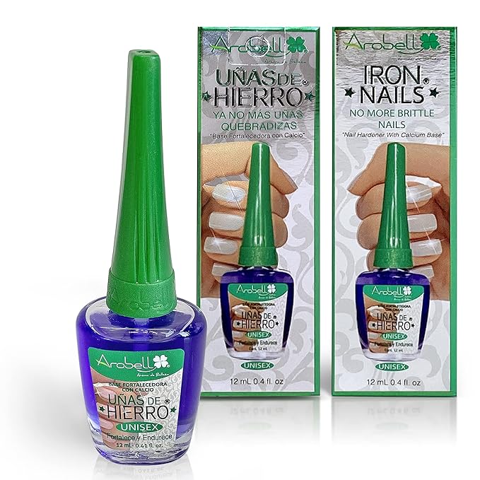 Iron Nail Hardener, No more brittle nails, for Unisex, 0.4 Ounce
