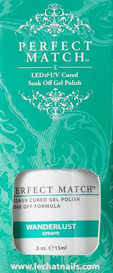 LeChat Perfect Match Gel Polish, Wanderlust, 0.5 Fl Oz (PMS155)