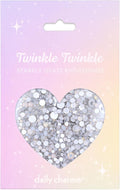 Daily Charme Twinkle Twinkle Round Flatback Crystal Rhinestone for Nail Art (White Opal), 1440 PCS, No-Hotfix, (1.4 mm - 4.7 mm), DIY and Salon