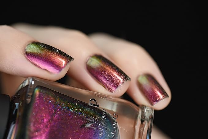 ILNP Cameo (H) - Pink, Purple, Copper, Gold, Green Holographic Ultra Chrome Nail Polish