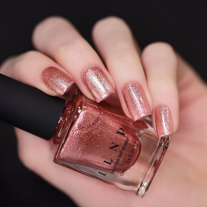 ILNP Sugar Coated - Sea Pink Ultra Metallic Bright Nail Polish