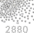Beadsland Flatback Rhinestones Bulk,2880pcs Crystal Rhinestones for Nails Crafts Clothes DIY Decoration, Crystal, SS30, 6.3-6.5mm