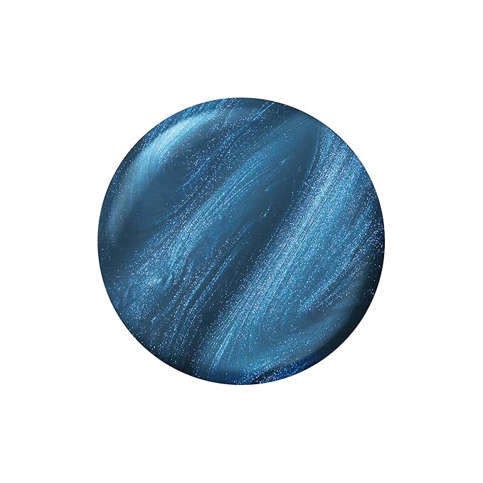 Sally Hansen Miracle Gel Wild at Heart Salon Quality Nail Polish | Gel-Like Formula, Two-Step System, No UV Light Needed, Long Lasting | Opaque, Shimmery | 644 Distressed Denim | Aqua Blue Nail Polish