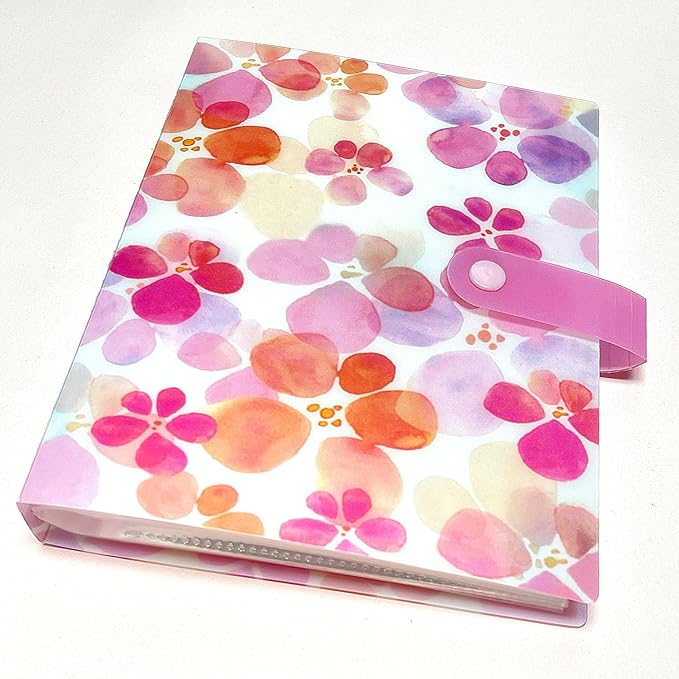 144 Slots Nail Art Sticker Storage Book Display Collecting Equipment Nail Art Decals Photos Storage Book Manicure Designer Tools Decoration Kits(Flower)
