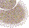 2500PCS SS10/2.8mm Crystal Rhinestones (Crystal AB), Bedazzling Flatback Glass Rhinestones for Crafting, Gems Diomand Charms for Tumbler Shoes Clothing Mugs Nail Art