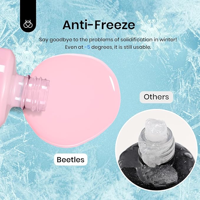 beetles Liquid Latex for Nails 30ml Latex Liquid Nail Peel off Cuticle Guard for Nail Polish with Plastic Nail Care Stick White Pink Liquid Latex Barrier Protecto