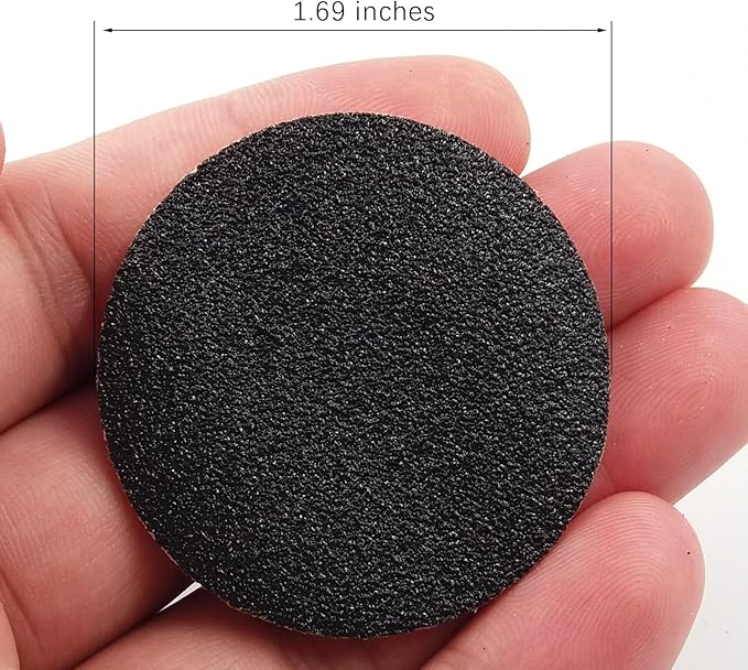 60PCS Replaceable Sandpaper Discs 120 Grit Sandpaper Refill Pad Disks for Electric Foot File Callus Remover (120 Grit)