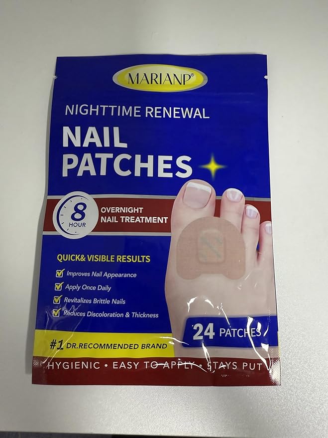 Nail Treatment Patches Extra Strength - 24 Pcs