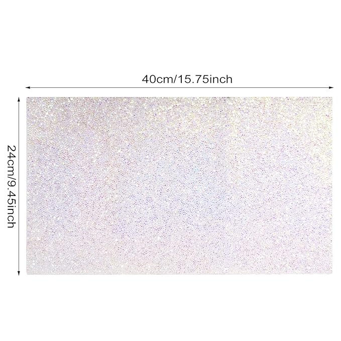 Honbay 1PCS Glitter Nail Art Table Mat Nail Art Hand Arm Rest Pad Shiny Manicure Nail Desk Pad for Nail Art Cushion Pillow