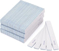 100 Pieces Rectangle Nail Files 150/150 Grit Reusable Buffering Files Double Sided Emery Boards for for Acrylic Nails, Gel Nails, Natural Nails