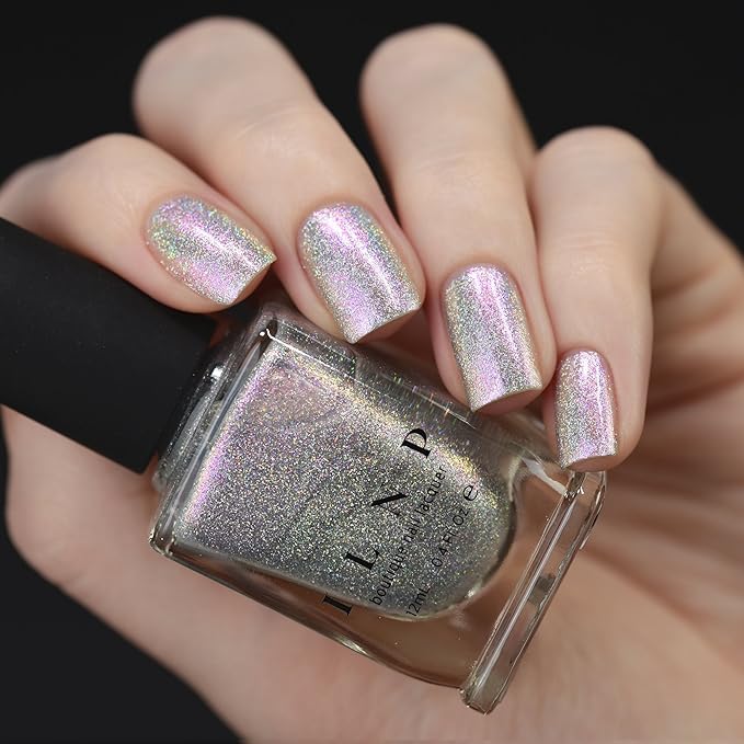 ILNP Chit Chat - Purple to Pink to Gold Color Kissed Ultra Holo Nail Polish