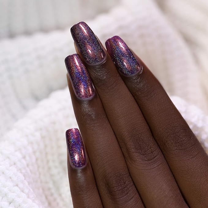 ILNP Love Language - Rich Cabernet Red Ultra Holo Nail Polish