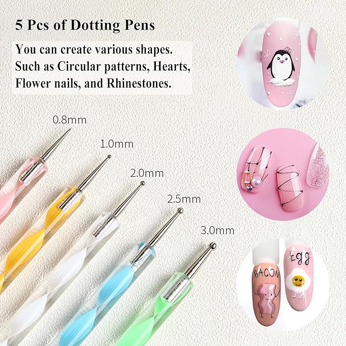 Acrylic Nail Kit with Everything for Beginners Starter Complete Set with Drill Light Nail Polish Extension Gel Nail Art Decoration Tools for Salon Starter Home Salon