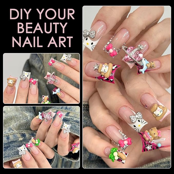 Long Duck Nail Tips No C Curve Flat Duck Nails, 240Pcs Long Duck Feet Nail Tips Clear Y2K Press on Nails 12 Sizes Full Cover False Nails for Manicure Salon and Home DIY