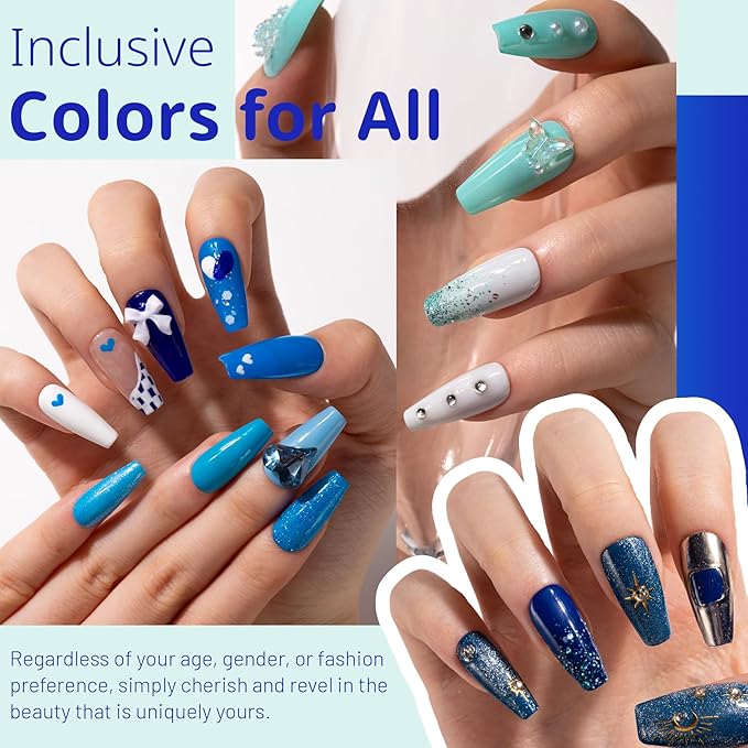 ABAC Gel Polish Kit - 112 Pcs Set with Base & Top Gel,108 Vibrant Colors for All Seasons Long-Lasting DIY Manicure Gift for Women & Nail Art Lovers (Pink,Orange,Blue,Green,Red)