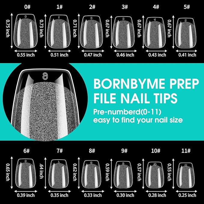 Short Coffin Soft Gel Nail Tips,120PCS Pre Buff Full Cover Shaped Nail Extenison Tips Half Matte Gel X Nail Tips Acrylic False Nail Tips