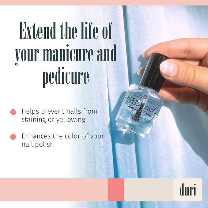 duri Brush’n Go Dry and Shine Speedy Top Coat (Brush'N Go (Pack of 2))