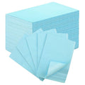 50pcs Disposable Nail Mats Foldable Nail Paper Towels for Table Acrylic Nail Practice Sheet, 3 Ply Waterproof Clean Nail Table Practice Mat for Salon Manicure Tattoo,Nail Art Accessories13"x18"(Blue)
