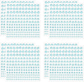 PATIKIL 1320 Pcs Acrylic Gem Sticker, 4 Size 3/4/5/6mm Self Adhesive Rhinestones Face Gem Stones Bling Jewelry for Nail Art Craft Clothes DIY Makeup Decoration Party, Sky Blue