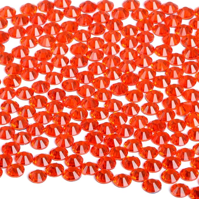 2880 Pieces SS12 Hyacinth Hotfix Rhinestones Flatback Round Crystal Glass Rhinestones Gems for Crafts Nail Face Art Clothes Shoes Bags DIY