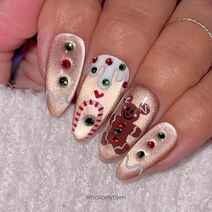 Daily Charme C96 Enchantail Silk Cat Eye Magnetic Charme Gel Nail Polish 15ml, Soak Off UV Led Gel Nail Polish, Home DIY/Nail Salon Manicure (Caramel Brown)