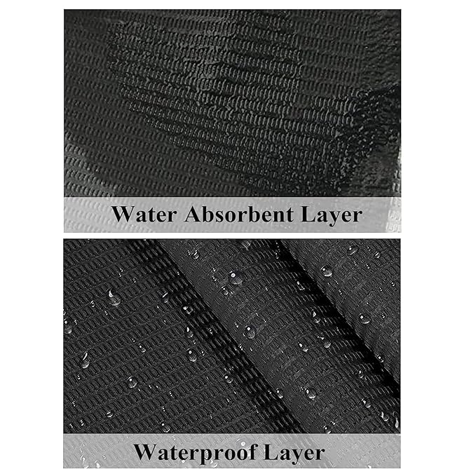 Nail Table Mats Disposable Nail Art Paper Towels,50PCS Black Waterproof 3 Ply Nail Art Paper 13" X 17" Pads for Nail Table Decoration Kit,Nail Art Accessories