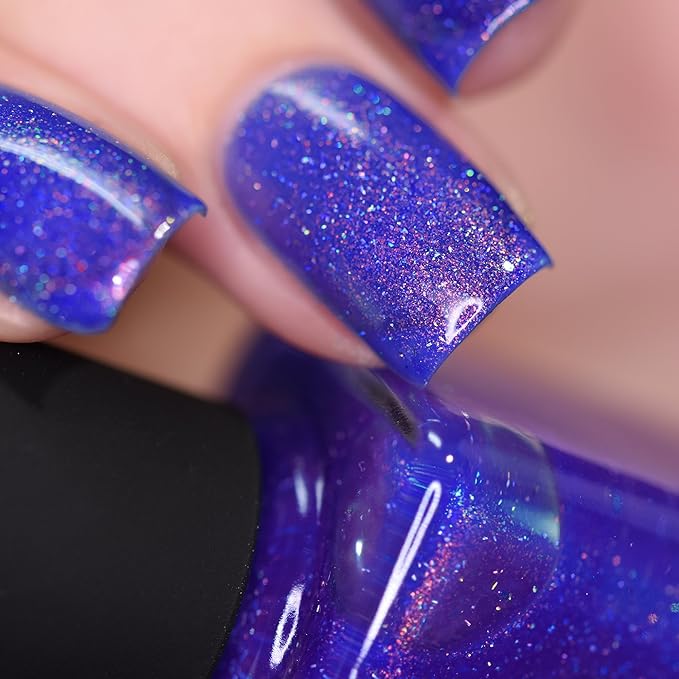 ILNP Deep End - Cobalt Shimmer Holographic Nail Polish