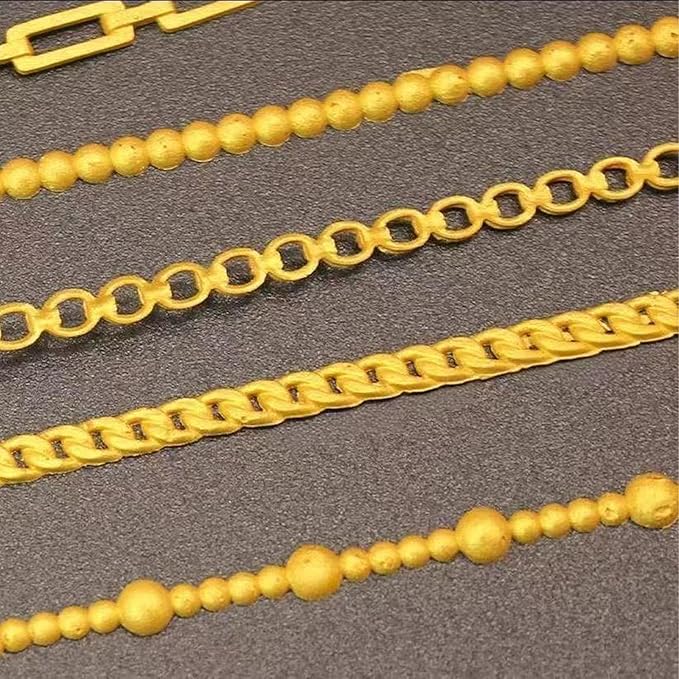 3D Chain Nail Mold Multiple Shapes Necklace Silicone Nails Molds Accessories Gel Rope Art Manicure Tools