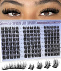 Kiromiro Wispy Lash Clusters Spike Cluster Eyelash Extensions Volume Eye Lash Clusters 10-16mm DIY Lashes Extension Natural Eyelash Clusters