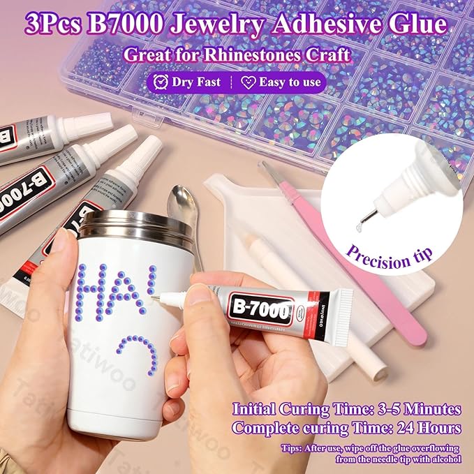 20000Pcs Purple AB Flatback Jelly Resin Rhinestones for Bedazzling, Mix Sizes Crystal Rhinestones Gems, Purple AB Gems Bedazzling for Crafting for DIY Face Makeup Crafts Tumblers