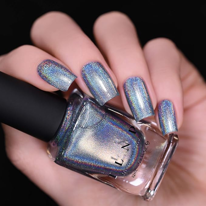 ILNP First Snow - Icy Blue Ultra Holo Polish